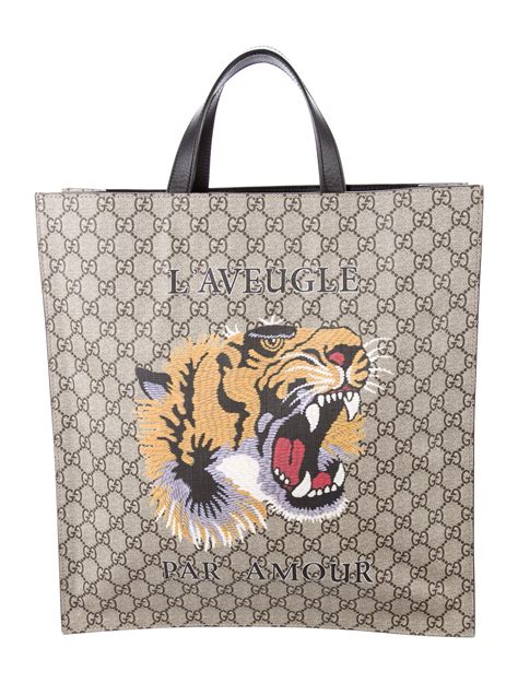 gucci tiger handbag.